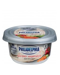 PHILADELPHIA CREAM CHSE GARDEN VEG 8oz