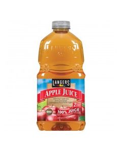 LANGERS APPLE 100% 64oz