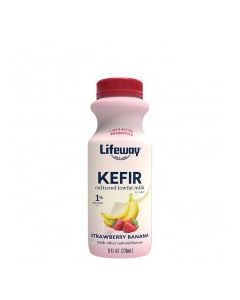 LIFEWAY KEFIR LF BAN STRAWBERRY 8oz