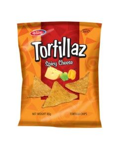 HOLIDAY TORTILLAZ SPICY CHEESE 40g