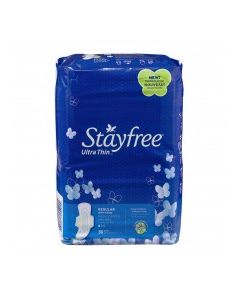 STAYFREE U/THIN W/WINGS REG 36s