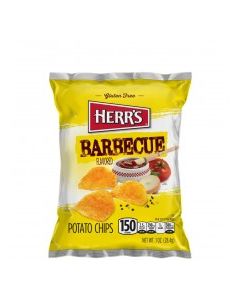HERRS POTATO CHIPS BBQ 1oz