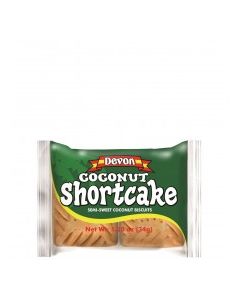 DEVON SHORTCAKE COCONUT 34g