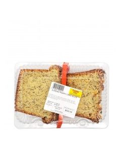 CAKE LOAF ALMOND POPPY SLICE 4pk
