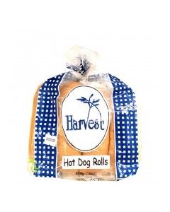 HARVEST ROLLS HOT DOG 8ct 16oz