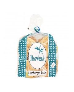 HARVEST ROLLS HAMBURGER 4in 8ct