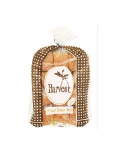 HARVEST ROLLS DINNER W/WHEAT 400g