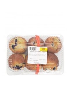 MUFFINS BLUEBERRY MED 6ct