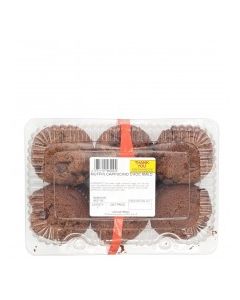MUFFINS CAPPUCCINO CHOCOLATE MED 6ct
