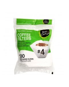 BEST CHOICE COFFEE FILTERS #4 100s