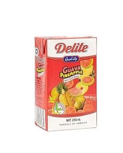 DELITE GUAVA PINEAPPLE 250ml