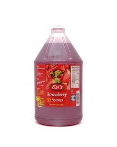 CALS SYRUP STRAWBERRY 3.78L