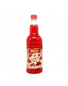 RAMSONS SYRUP CRANBERRY 1L
