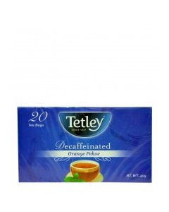 TETLEY TEA ORANGE PEKOE DECAFFEINATD 20s