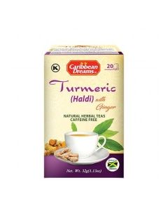 CARIB DREAMS TEA TURMERIC GINGER 40g