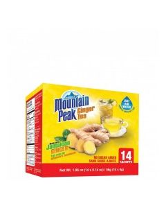 MT PEAK TEA GINGER NS 14x4g