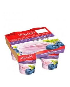 PASCUAL ORIGINAL BLUEBERRY 4x125g