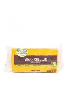 WISCONSIN FINEST CHUNK CHEDDAR SHARP 8oz