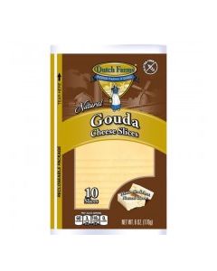 DUTCH FARMS GOUDA SLICE 6oz