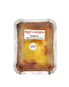 VINETTE Z LASAGNA BEEF 6oz