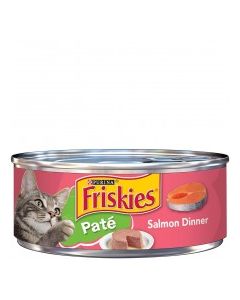 FRISKIES PATE SALMON DINNER 156g