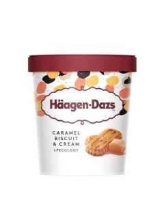 HAAGEN DAZS CARAMEL BISCUIT &CREAM 473ml