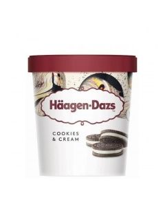 HAAGEN DAZS COOKIES & CREAM 473ml