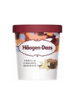HAAGEN DAZS VAN CARAMEL BROWNIE 473ml