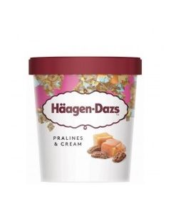 HAAGEN DAZS PRALINES & CREAM 473ml