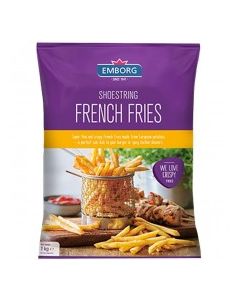 EMBORG FRENCH FRIES SHOESTRING 1kg