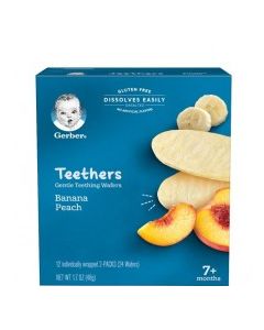 GERBER TEETHERS BANANA PEACH 48g