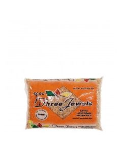 THREE JEWELS BROWN RICE 400g
