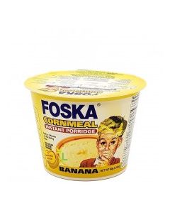 FOSKA CORNMEAL INST PORRIDGE BANANA 60g