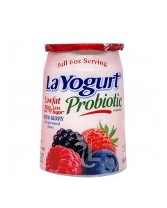 LA YOGURT LOW FAT MIXED BERRY 6oz