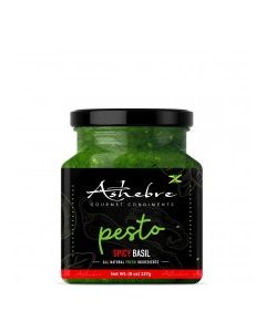 ASHEBRE BASIL PESTO SPICY 8oz