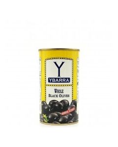 YBARRA OLIVES BLACK PITTED 150g