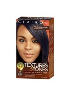 CLAIROL TEXT&TONES SILKEN BLACK 1B