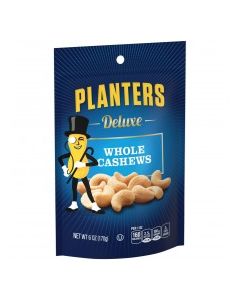 PLANTERS CASHEWS WHOLE 6oz