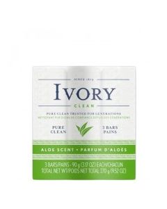 IVORY BATH SOAP ALOE 3x3.17oz