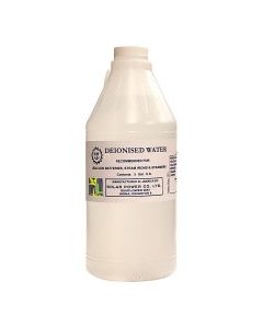 SOLAR POWER DEIONIZED WATER 1/2gal