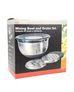 CHEF CRAFT MIXING BOWL W/GRATER 1ct