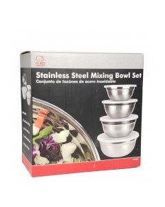 CHEF CRAFT MIXING BOWL SET 8pc