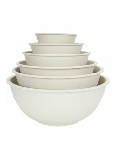 CHEF CRAFT BAMBOO BOWL NATURAL 6pc