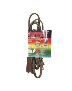 POWTECH EXTENSION CORD BROWN 6ft