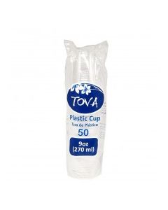 TOVA PLASTIC CUPS 50x7oz