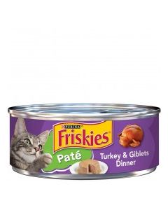 FRISKIES PATE TURKEY GIBLETS DINNER 156g