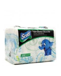 SCOTT NAPKINS PRINTED 100s
