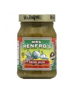 MRS RENFROS SALSA GREEN 16oz