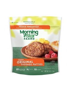 MORNINGSTAR SAUSAGE PATTIES 228g