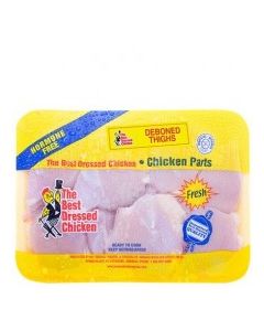BD CHICKEN THIGHS BONELESS L/P vwt Approx. 1.5 Kg tray
